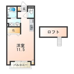 南巽駅 徒歩6分 2階の物件間取画像